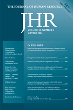 The Journal of Human Resources