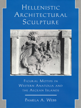 cover of Webb's book is blue and white with a sculpture photo