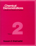cover of Chemical Demonstrations 2 is magenta with a large number 2