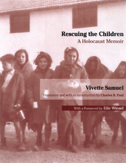cover of Rescuing the Children is a photo of a group  of children, bowls in hand, at Rivesaltes in 1941, from the author's personal collection