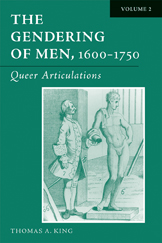 the cover of King's book is green, with an old illustration of a man looking at a nude statue of a man standing in a noticably "s" shaped pose.