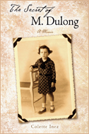 cover of Inez's book features an old sepia photograph of a little girl standing by a chair