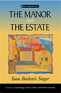 Cover of The Manor and The Estate is illustrated with an abstract illustration of houses and buildings.